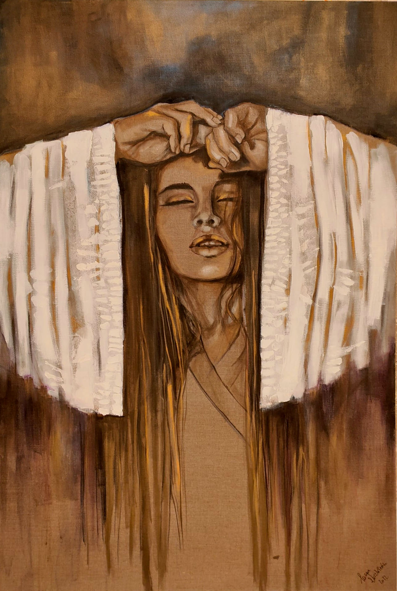 Luna cykl Teneryfa | 2022 | 100 x 160 cm