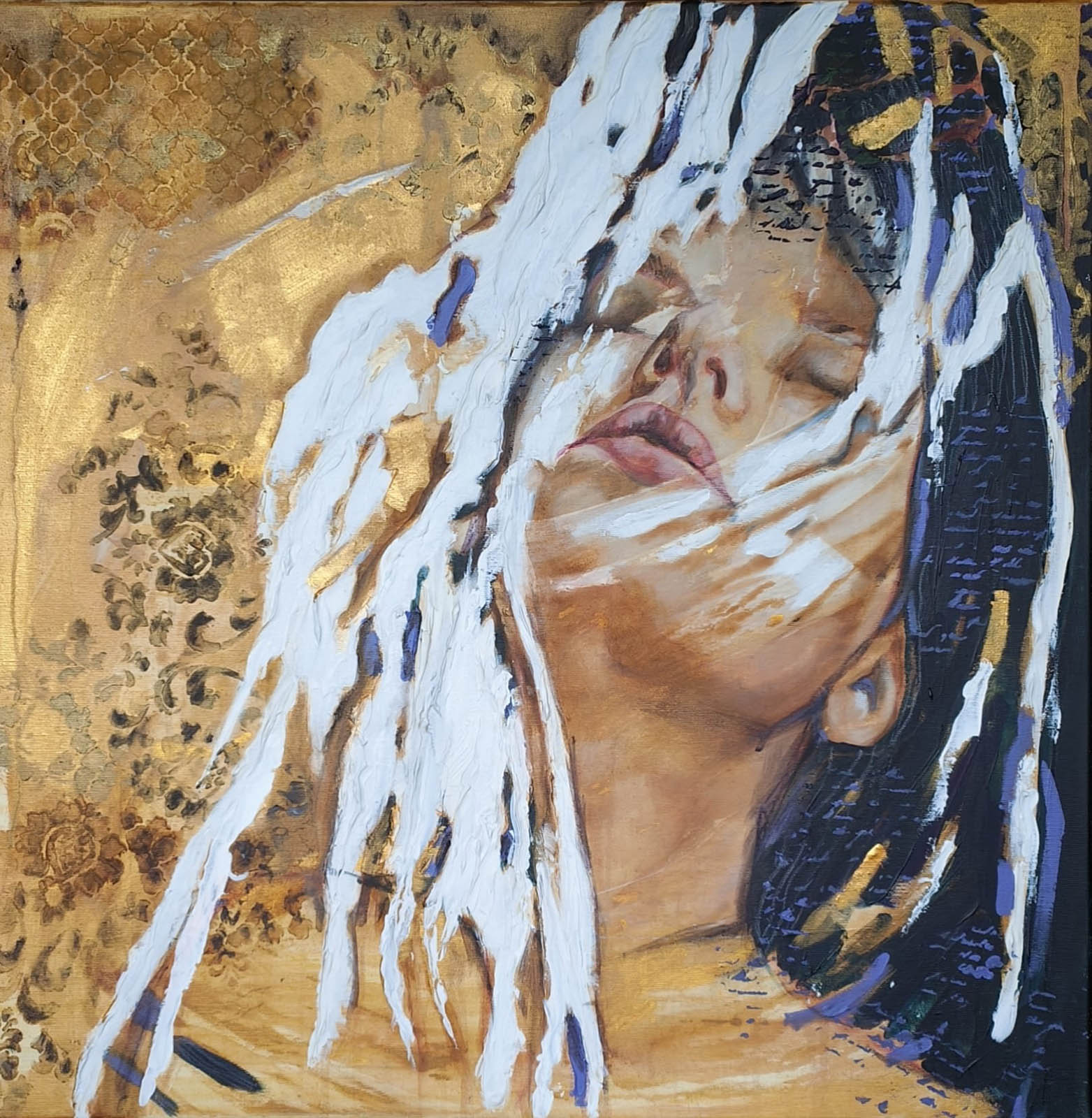 Anioły 555 cykl Anioły i Dusze | 2026| 70 x 70 cm