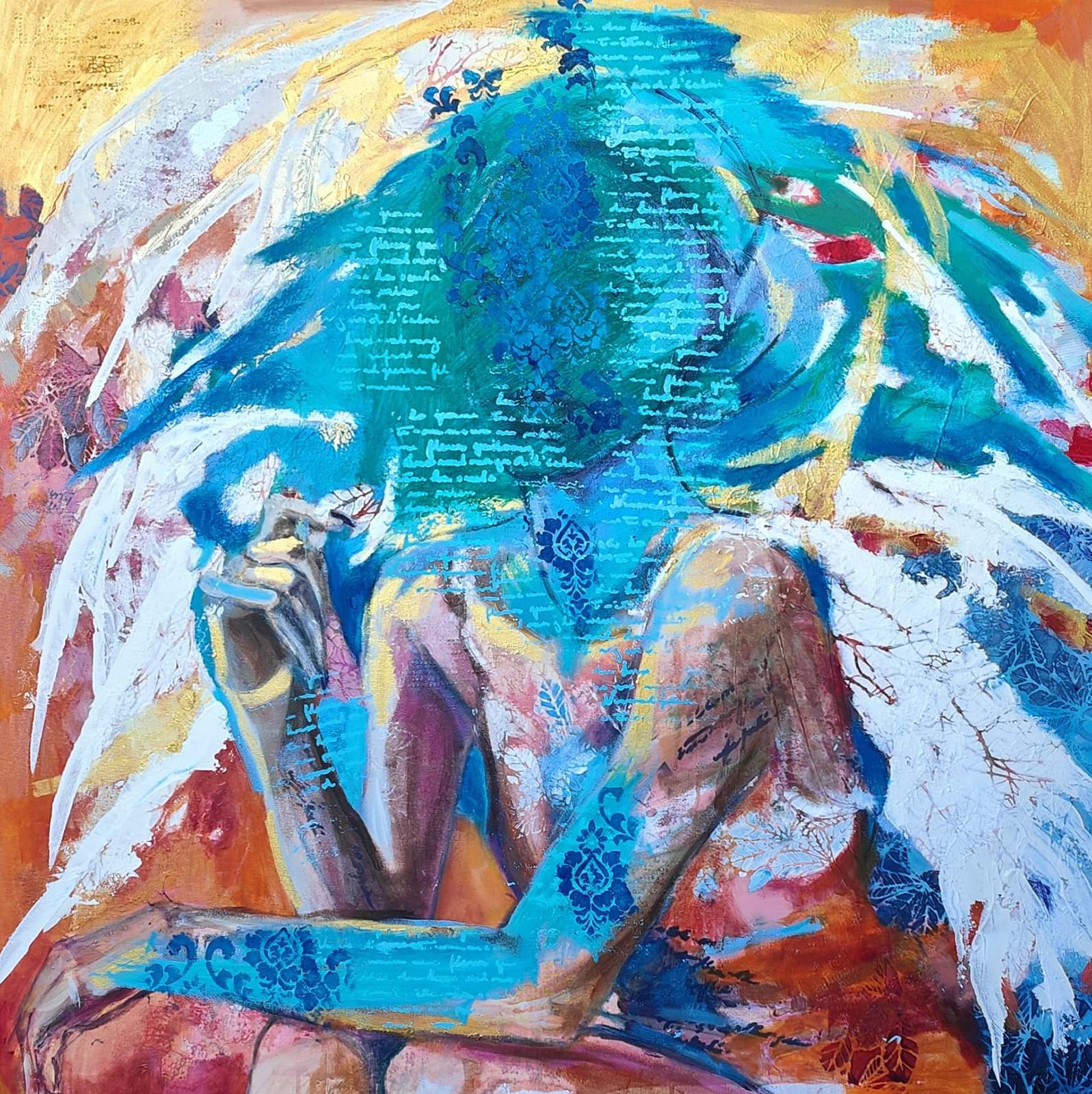 Anioły 111 cykl Anioły i Dusze | 2026| 100 x 100 cm