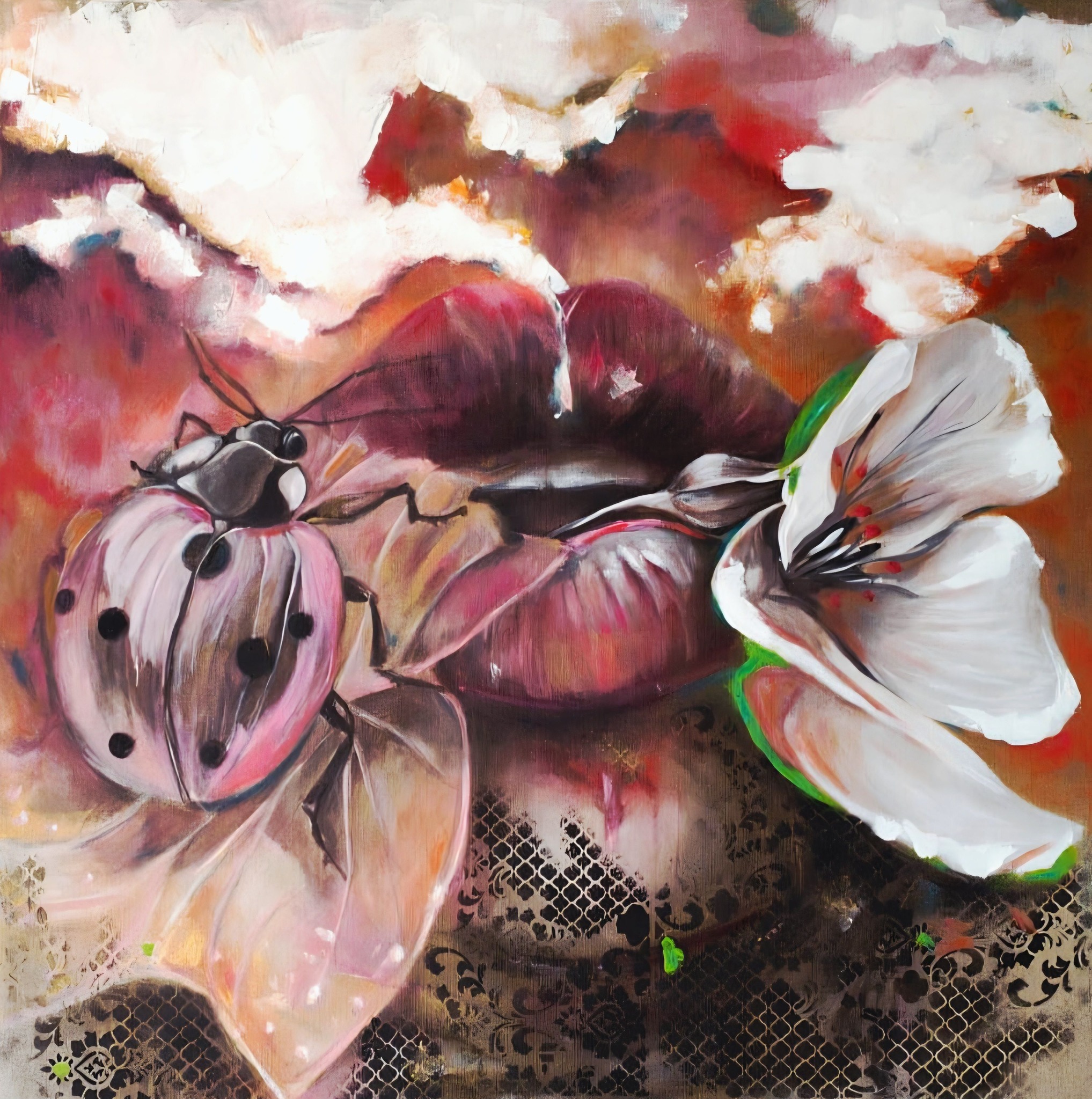 Sensitive 22 | 2026 | 100 x 100 cm