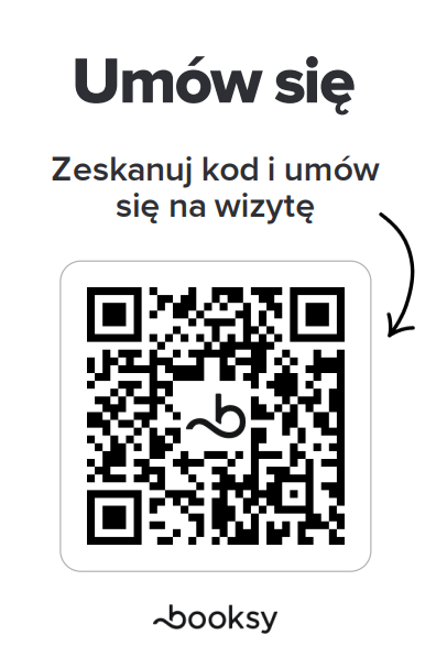 QR Booksy — Umów wizytę u Lucyny Ruszkiewicz