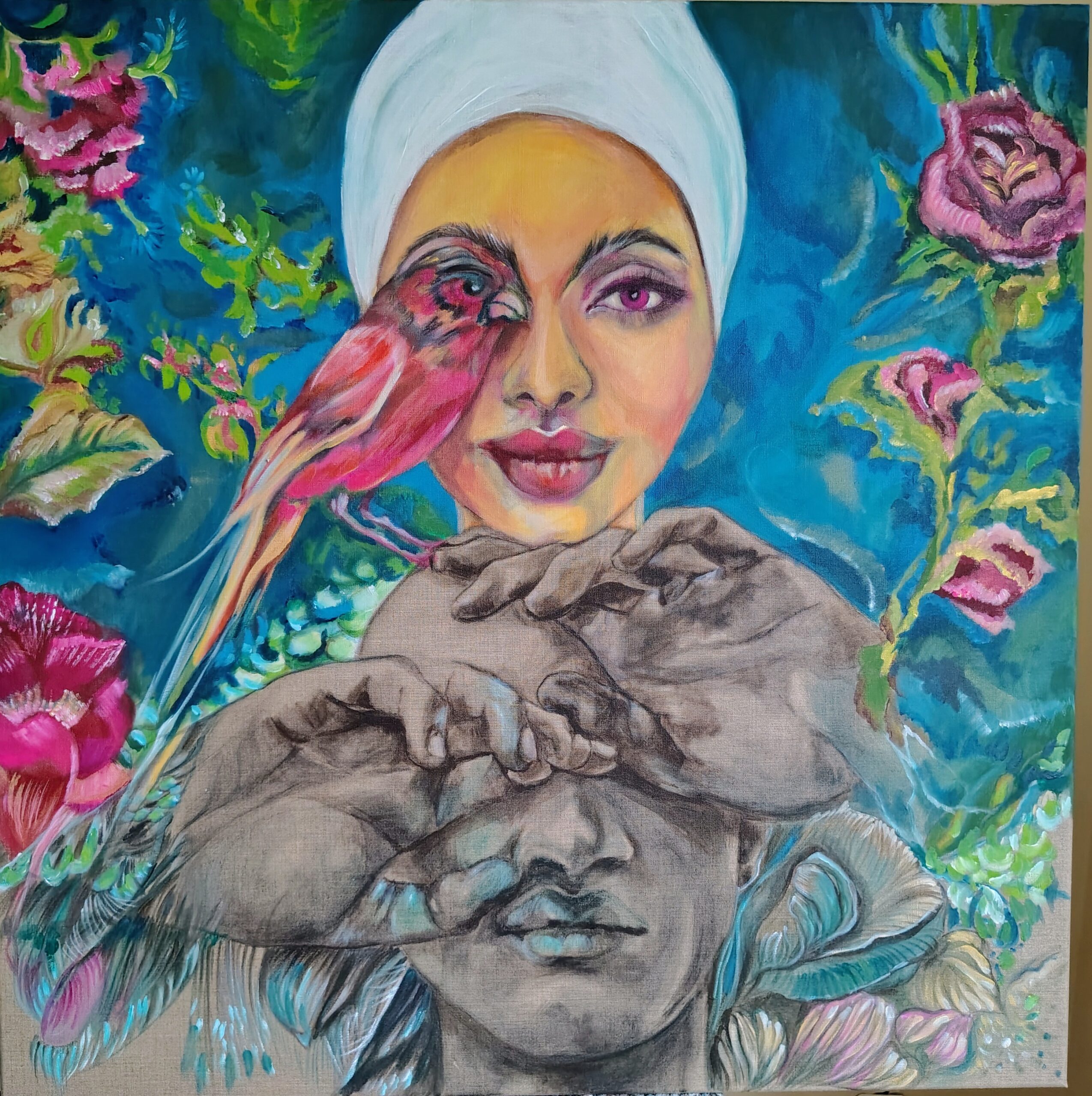 Sensitive 55 | 2026 | 100 x 100 cm